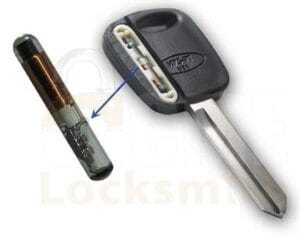 A transponder car key, which must be programmed to the vehicle