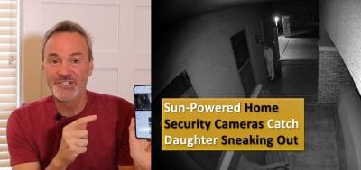Solar Powered Outdoor Security Camera