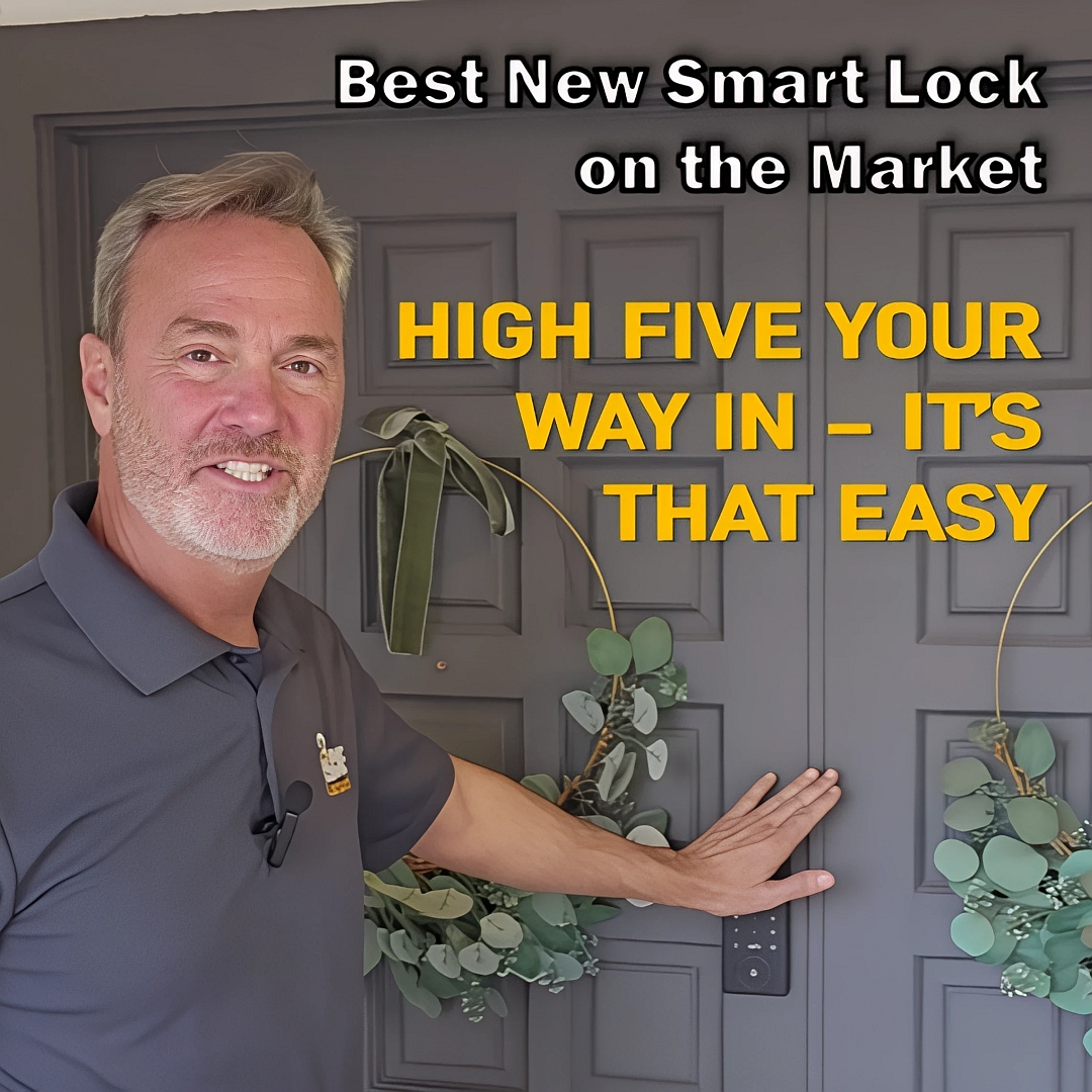 Smart lock installaton.